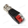 Camera CCTV Conector masculino BNC con terminales sin tornillos